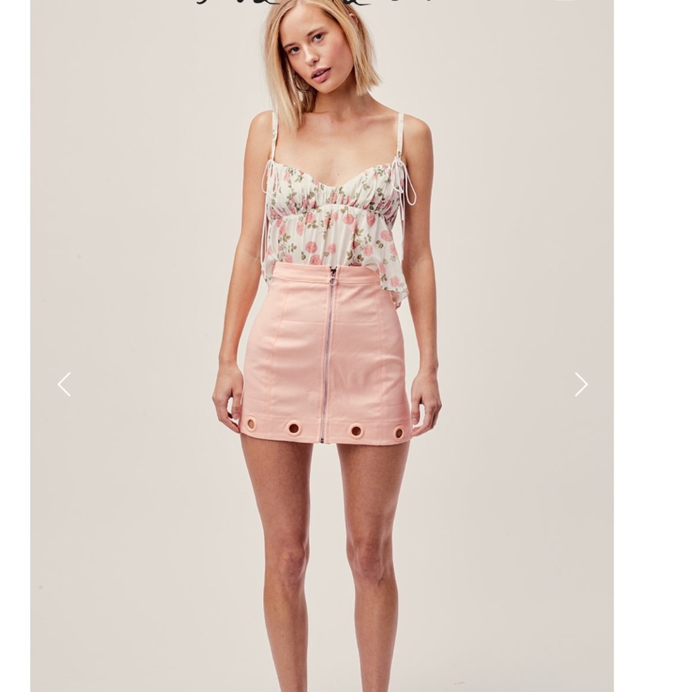 For Love and Lemons Biscotti Romantic Tank 🌸